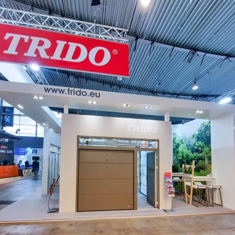 R+T stuttgart 2024, Messestand von Trido