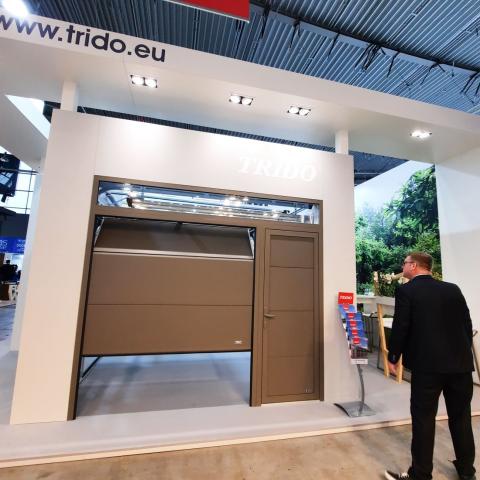 Trido Messestand, R+T 2024, Trido Evo und Tor